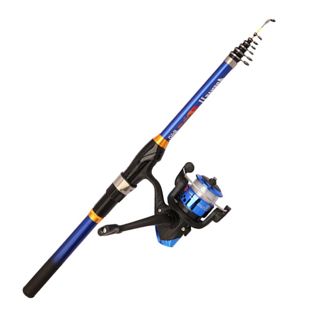 Fishing Rod Surf - 伸縮式釣り竿 軽量カーボンキャストロッド 1.5M-3M アウトドア釣り道具アクセサリー 夜釣りや屋外釣り用