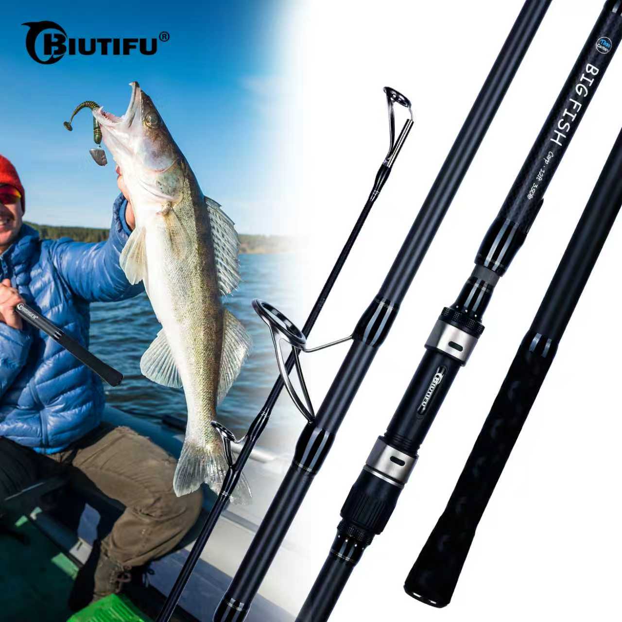 Fishing Rod Surf - ビューティフル ビッグフィッシュ コイ サーフキャスティング フィッシングロッド 3.0m