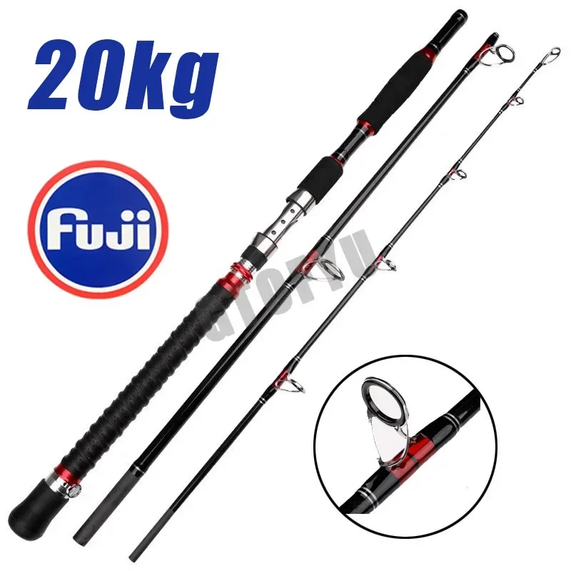 伸縮式携帯釣り竿 ルアーロッド 1.8m 2.1m 強力トロ - Fishing Rod Surf のレビューと価格