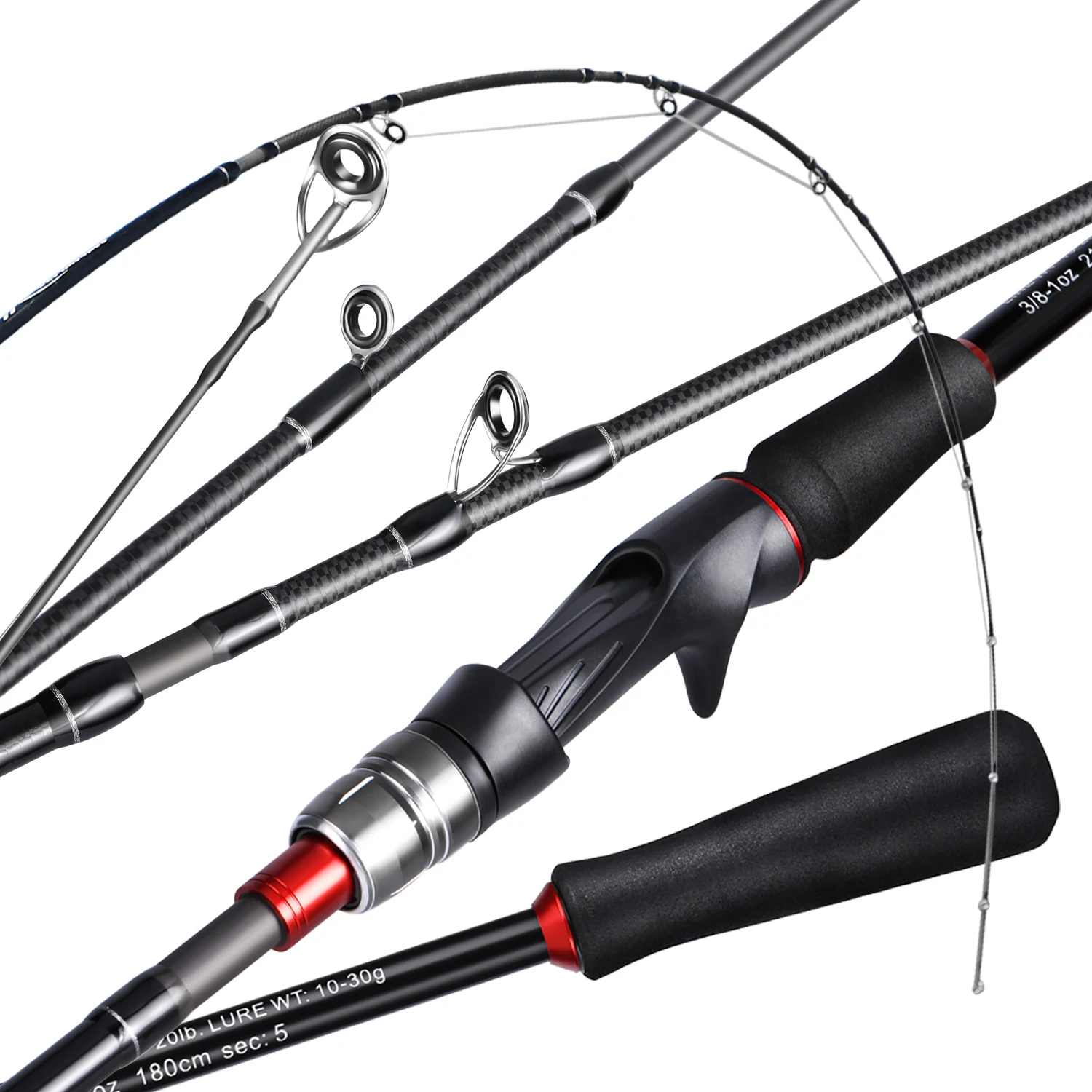 Sougayilang-スピニングベイトキャスティングロッド - Fishing Rod Surf のレビューと価格