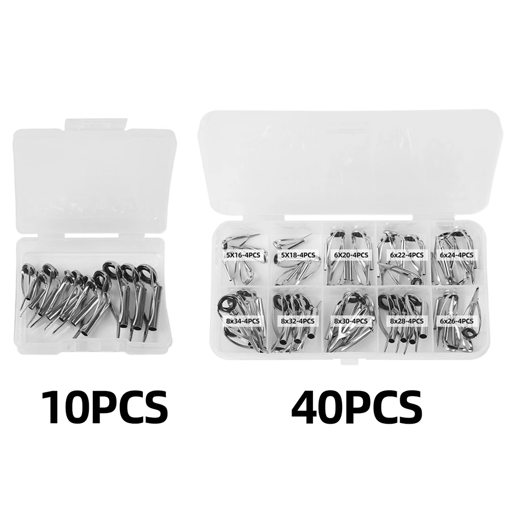 10/40個入り 釣り竿先端修理キット ロッドトップチップ交 - Fishing Rod Tip Replacement のレビューと価格